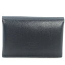 MOYNAT/モワナ レザー 名刺入れ ブラック系 メンズ