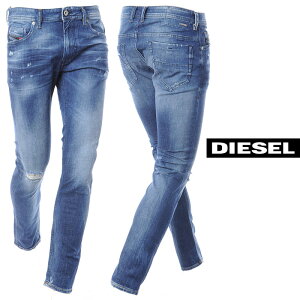 ディーゼル DIESEL ジーンズ デニム メンズ THOMMER 00SW1Q-084MX ウォッシュドブルー 2018春夏セール