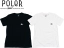 POLER CAMPING STUFF ポーラー 1107 Tシャツ 半袖 カットソー Arrowhead Pocket T-Shirt アウトドア キャンプ キャンピングギア サーフ SKATE スケート ピスト 自転車 メール便対応