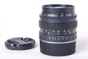 【美品】Leica/ライカ SUMMILUX-M 50/1.4 E43 ブラック第二世代ドイツ産レンズ 250号段#jp19947