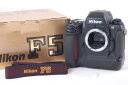 【美品】Nikon/ニコン F5 フィルムカメラ ブラックボディ ケース付き #jp19911