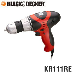 BLACK&DECKER　ブラック＆デッカー　スマートドリルドライバー　KR111RE