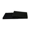 【メール便可〒】WAKI 和気産業 ハイパー防振ゴムマット 重量用 10mm×100mm×100mm 2枚入 EGH004 4903757277328