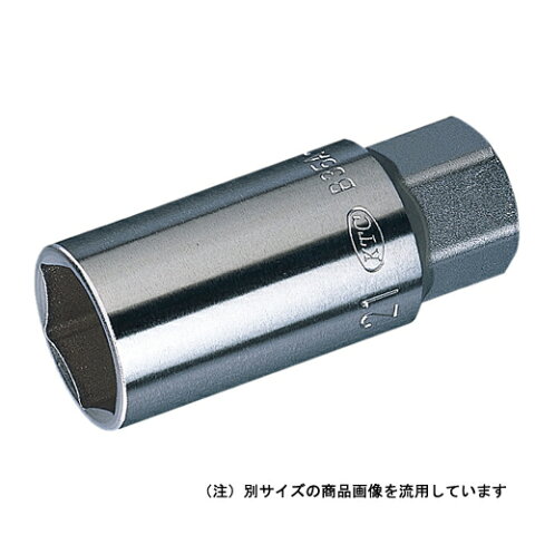 【メール便可】KTC アルミホイールソケット 薄型 B35A-19H-H 差込角12.7sq.