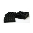 【メール便可】WAKI 和気産業 ハイパー防振ゴムマット 軽量用 10mm×50mm×50mm 4枚入 EGH001 4903757277298