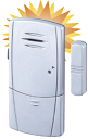 ガラス窓用磁気センサー BS-9 【薄型】【大音量】【防犯ブ...