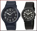 CASIO/Standard【カシオ/スタンダード】アナログクォーツ ペアウォッチ 腕時計 ラバーベルト ブラック 海外モデル【並行輸入品】MW-240-1B/MQ-71-1B