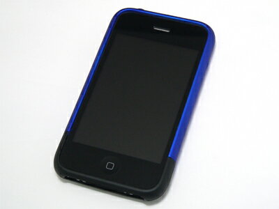 iPhone 3G用ラバーコーティングケース（ブルー）[BI-IP3RCASE/B]