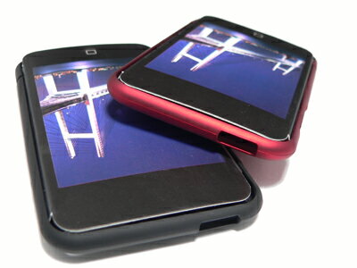 Rubber Coating Case for 2nd iPod touch（レッド）[BI-T2RCASE/R] - ブライトンネット