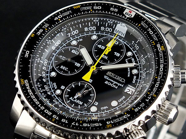 【送料無料】セイコー SEIKO 腕時計 クロノグラフ アラーム SNA411P1【突破1205】