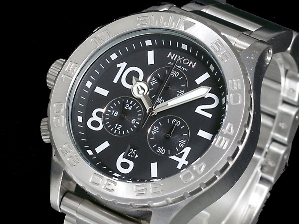 【送料無料】ニクソン NIXON 腕時計 42-20 CHRONO A037-000 【SBZcou1208】 10P123Aug12【レビューでおまけ】【無料ラッピング】【ベルト調整無料】ニクソン NIXON 腕時計 42-20 CHRONO A037-000