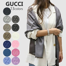 楽天1位受賞！グッチ GUCCI ストール <strong>マフラー</strong> メンズ レディース 165904 3G646 薄手 ロゴ GG シンプル オールシーズン マーク 誕生日 プレゼント おしゃれ シンプル 高級 クリスマス お祝い ギフト シルク入り 大判<strong>マフラー</strong> 上質 上品 ブランド品