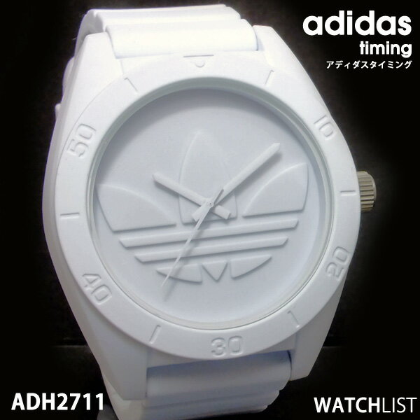 アディダス adidas Originals サンティアゴ SANTIAGO 腕時計 ADH2711 メンズ Mens ウォッチ 時計 うでどけい オールホワイト