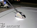 【BRIGHTZ ティーダ C11 NC11 JC11 クロームメッキルーフアンテナカバー Bタイプ】 【GKB78-NSSK6】