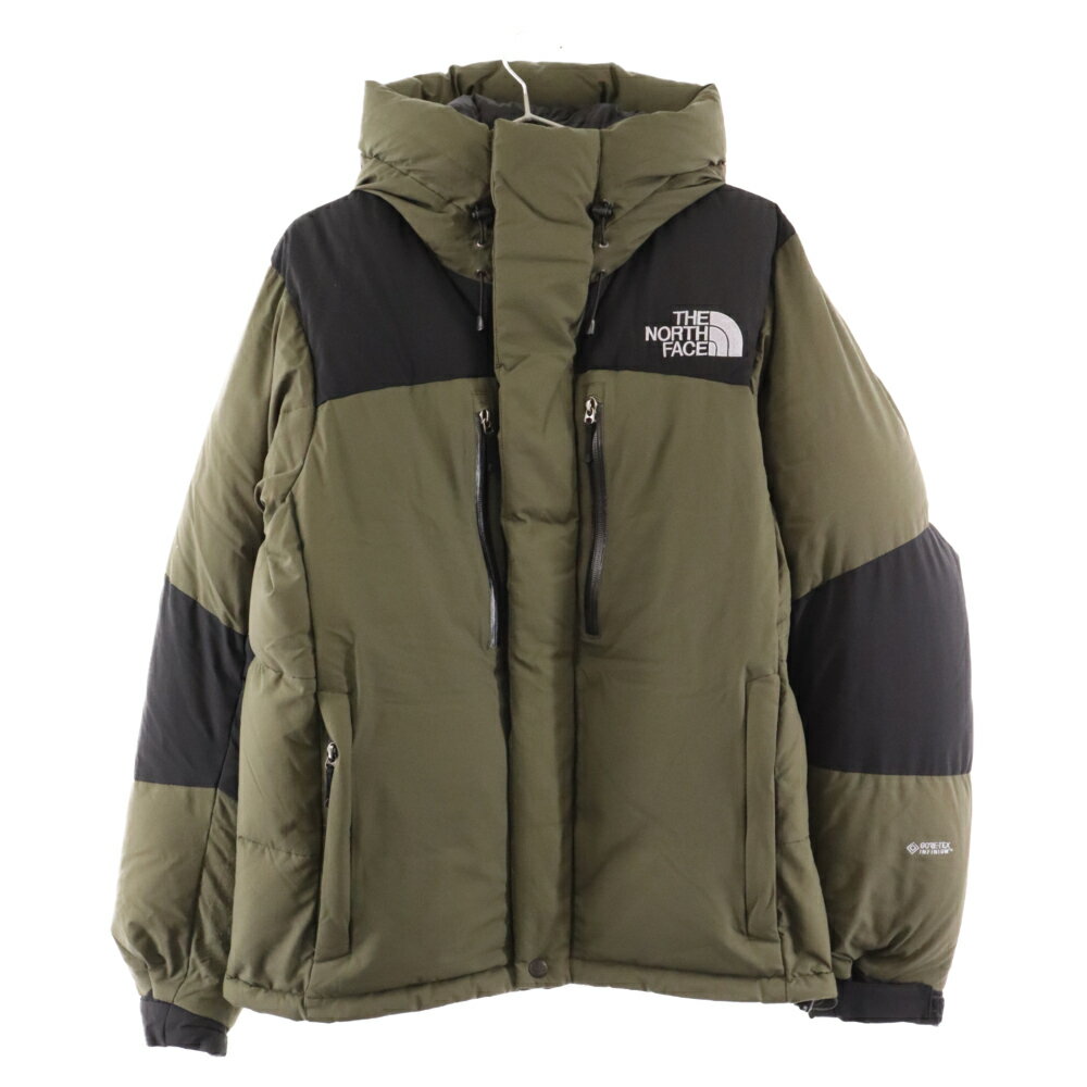 THE NORTH FACE(ザノースフェイス) サイズ___L BALTRO LIGHT JACKET GORE-TEX バルトロライトジャケット ダウンジャケット ゴアテックス カーキ <strong>ND91950</strong>【中古】【程度B】【カラーグリーン】【取扱店舗BRING札幌店】