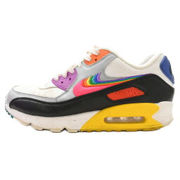 NIKE(ナイキ) サイズ___US9/27.0cm AIR MAX 90 BETRUE <strong>エアマックス90</strong> ビートゥルー ローカットスニーカー CJ5482-100 マルチカラー US9/27.0cm【中古】【程度B】【カラーマルチカラー】【オンライン限定商品】