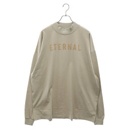 FEAR OF GOD(フィアオブゴッド) サイズ___XXL ETERNAL COTTON LS T-SHIRT エターナルフェルトロゴ長袖Tシャツ ベージュ【新古品/中古】【程度S】【カラーベージュ】【取扱店舗BRING仙台店】