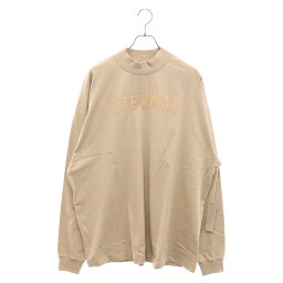 FEAR OF GOD(フィアオブゴッド) サイズ___XL ETERNAL COTTON LS T-SHIRT エターナルフェルトロゴ長袖Tシャツ ブラウン【新古品/中古】【程度S】【カラーブラウン】【オンライン限定商品】