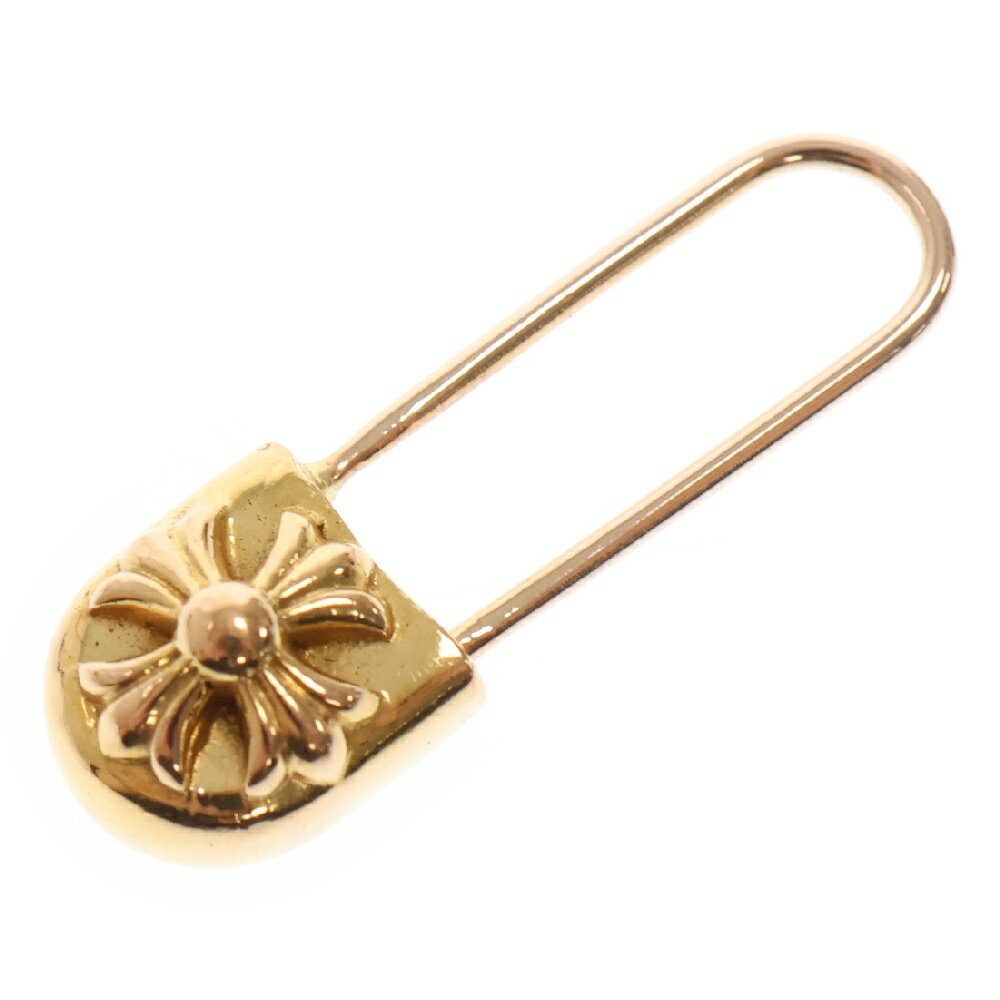 CHROME HEARTS(クロムハーツ) サイズ:SMALL 22K SAFETY PIN S/スモールセーフティピン ペンダントトップ ゴールド【中古】【程度A】【カラーゴールド】【取扱店舗原宿】