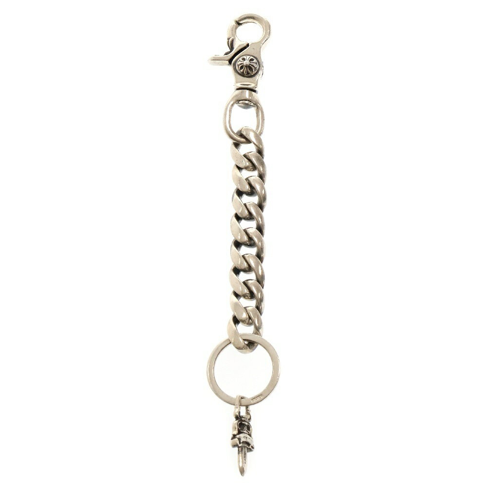 CHROME HEARTS(クロムハーツ) CLP CHN CLASSIC-L/ロングクラシックリンク キーチェーン シルバー BCA069【中古】【程度B】【カラーシルバー】【取扱店舗BRING京都河原町店】