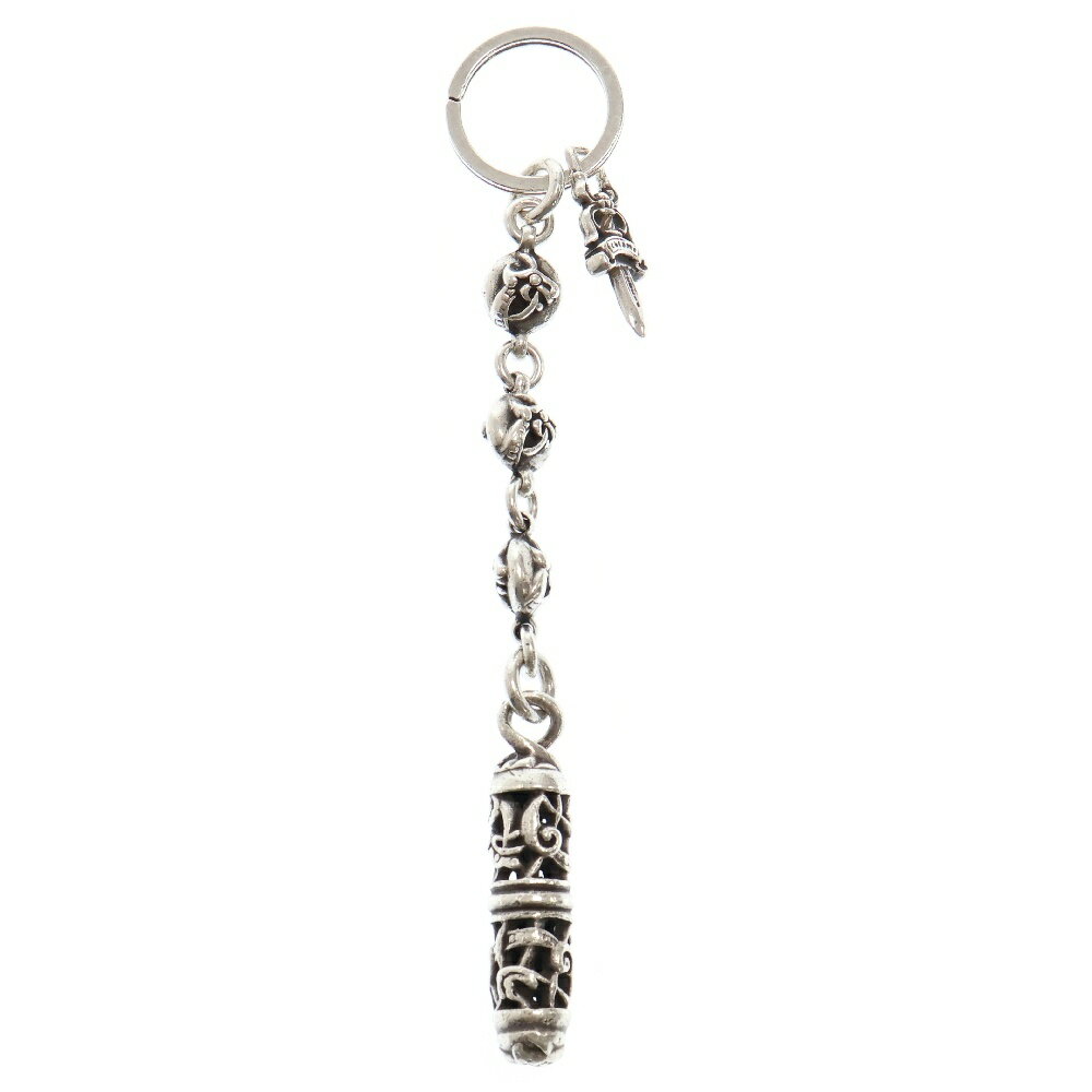 CHROME HEARTS(クロムハーツ) CELTIC ROLLER DAGGER ケルティックローラー ダガー キーチェーン キーリング キーホルダー シルバー【中古】【程度B】【カラーシルバー】【取扱店舗BRING札幌店】