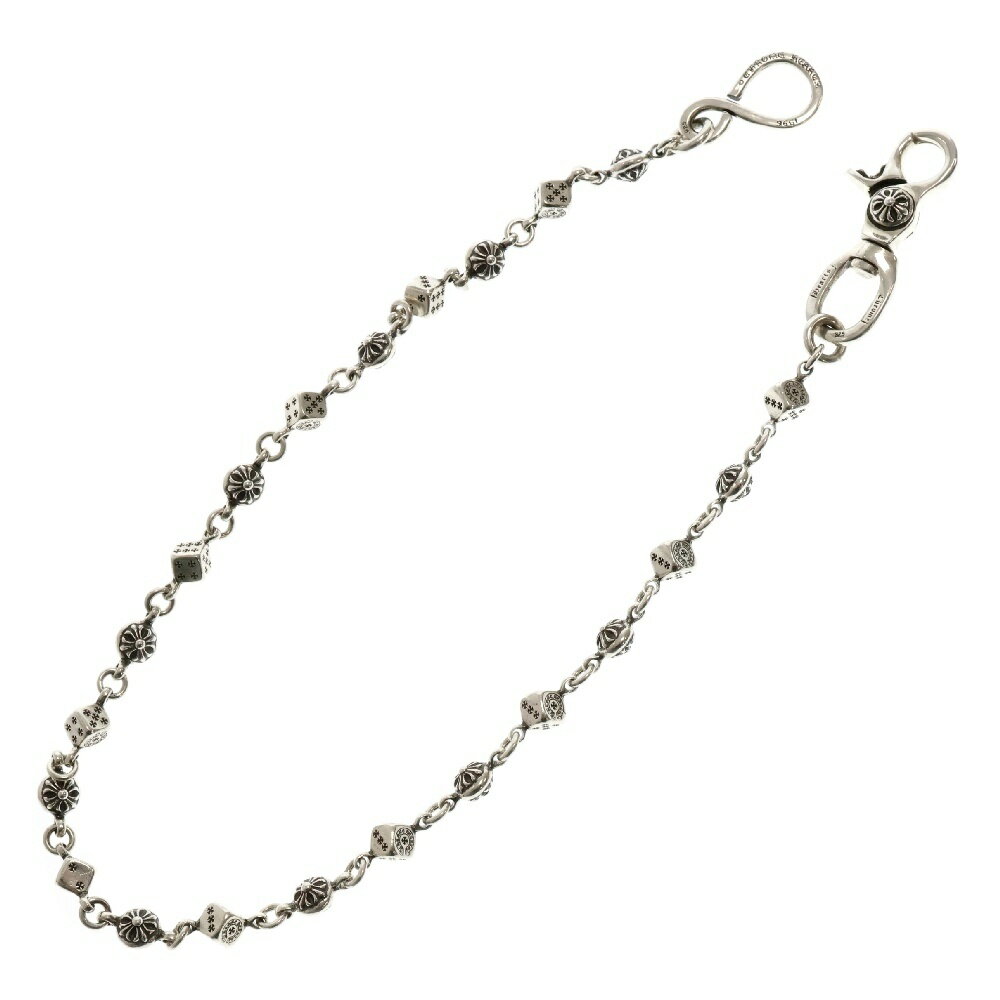 CHROME HEARTS(クロムハーツ) DICE 1CRS BALL-1 1クリップダイスクロスボール シルバーウォレットチェーン【新古品/中古】【程度S】【カラーシルバー】【取扱店舗OneStyle原宿店】
