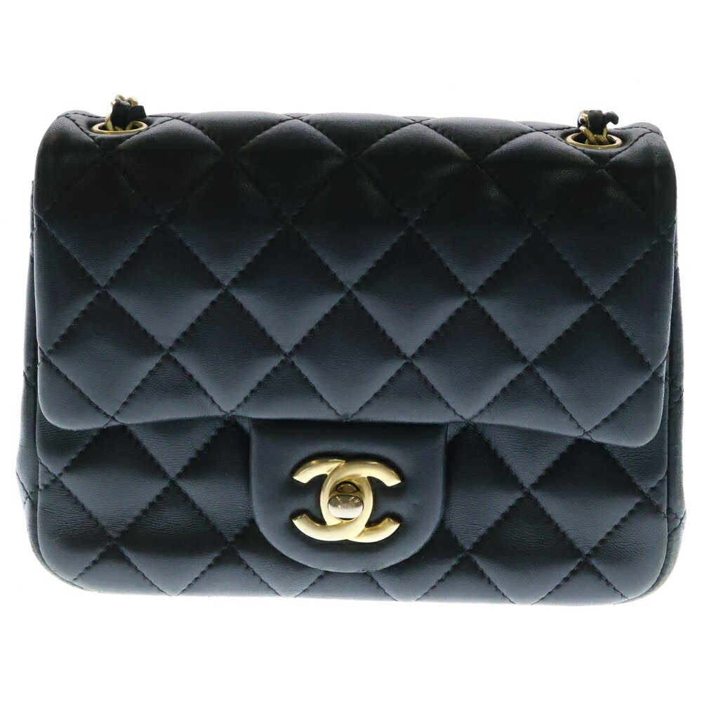 CHANEL(シャネル) ミニマトラッセ チェーンショルダーバッグ ブラック AS1786【中古】【程度B】【カラーブラック】【取扱店舗渋谷】