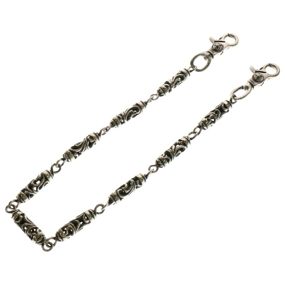 CHROME HEARTS(クロムハーツ) サイズ:9LINK ROLLER LONG-T/2クリップロング ローラー ウォレットチェーン シルバー【中古】【程度B】【カラーシルバー】【取扱店舗OneStyle原宿店】