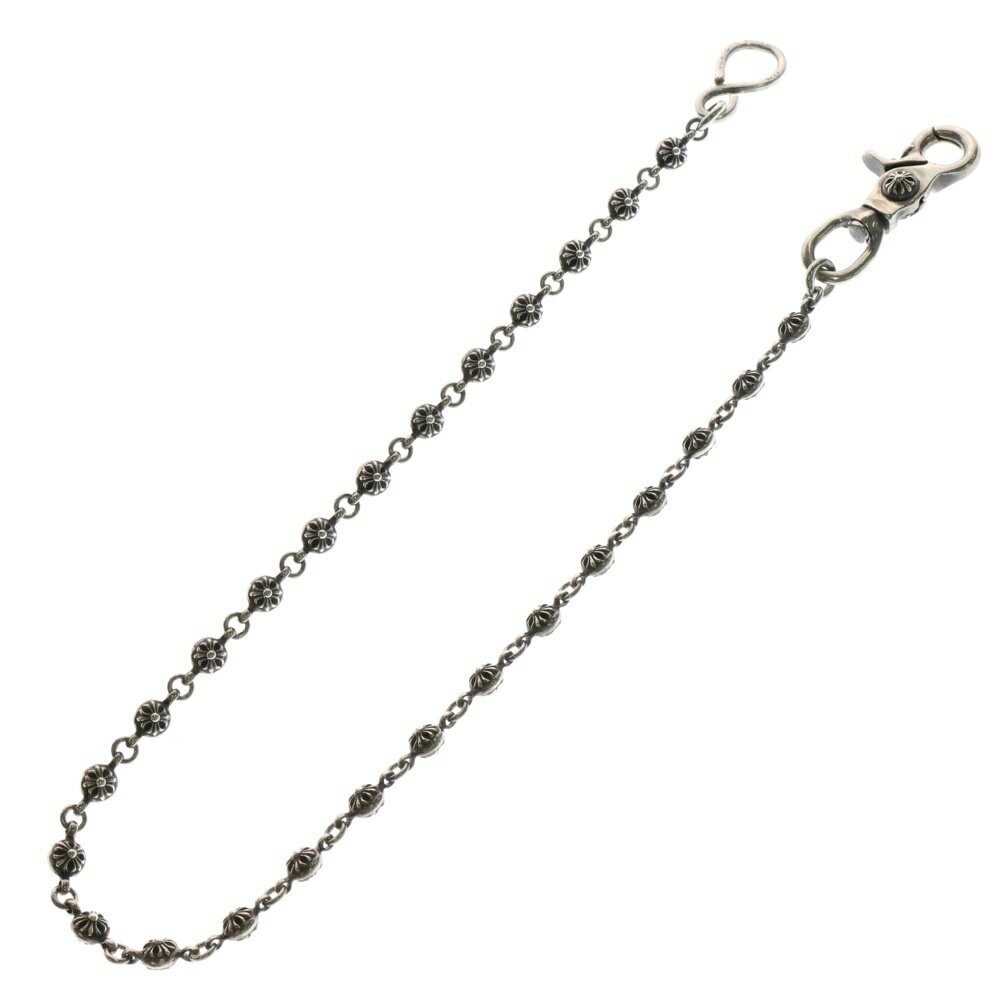 CHROME HEARTS(クロムハーツ) サイズ:Long 1BALL LONG-S/1クリップロング#1クロスボール ウォレットチェーン シルバー【中古】【程度B】【カラーシルバー】【取扱店舗OneStyle新宿店】