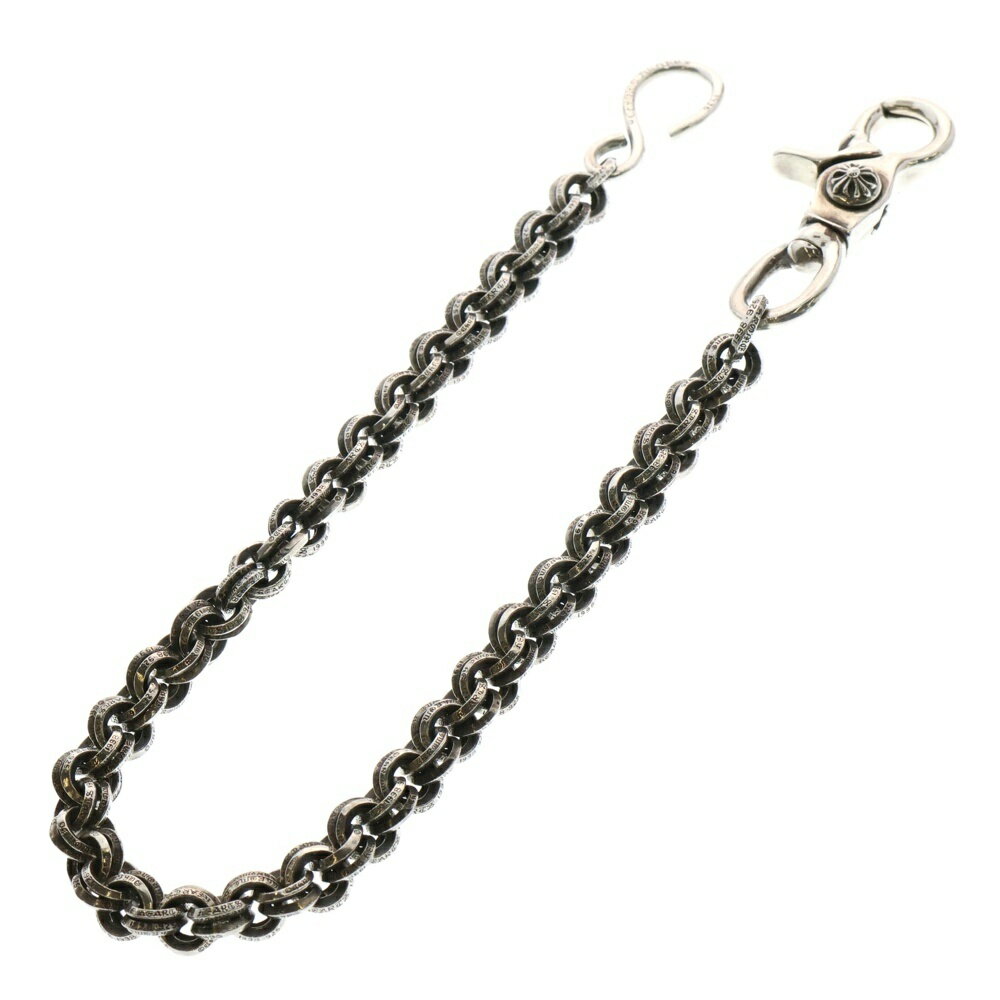 CHROME HEARTS(クロムハーツ) DBL BRING SHORT-S 1クリップ ショートダブルBリング ウォレットチェーン シルバー【中古】【程度A】【カラーシルバー】【取扱店舗BRINGアメリカ村店】