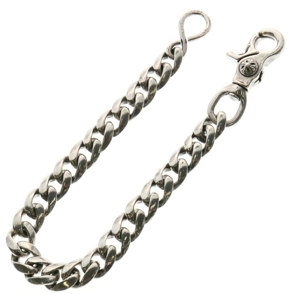 CHROME HEARTS(クロムハーツ) CLASSIC SHORT-S/ 1クリップショートクラシック ウォレットチェーン シルバー BCA067【中古】【程度B】【カラーシルバー】【取扱店舗BRING梅田茶屋町店】