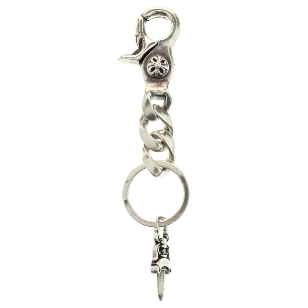 CHROME HEARTS(クロムハーツ) CLP CHN CLASSIC-S/ショートクラシックリンク キーチェーン シルバー BCA070【中古】【程度C】【カラーシルバー】【取扱店舗BRING仙台店】