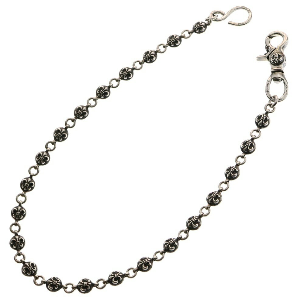 CHROME HEARTS(クロムハーツ) サイズ:ロング 2BALL LONG-S/1クリップロング#2 BSフレアボール ウォレットチェーン シルバー【中古】【程度B】【カラーシルバー】【取扱店舗OneStyle原宿店】