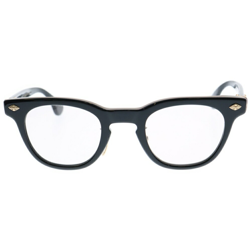 CHROME HEARTS(クロムハーツ) サイズ:47□24-146 PANTY HO スパイダーテンプルウェリントン サングラス アイウェア ブラック/ゴールド【中古】【程度B】【カラーブラック】【取扱店舗BRING福岡天神店】