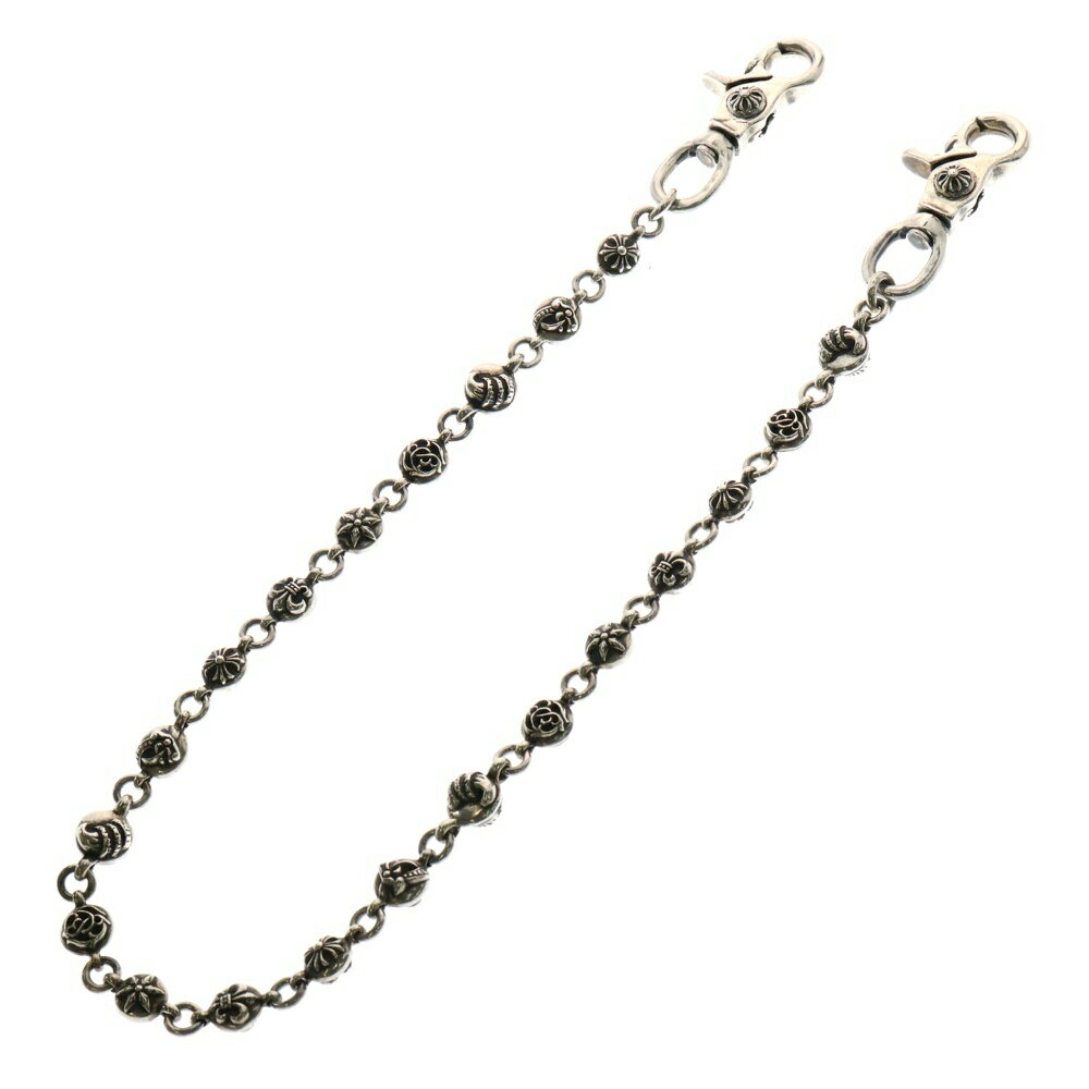CHROME HEARTS(クロムハーツ) 1MULTIBALL LONG-T 2クリップロング#1マルチボール ウォレットチェーン シルバー【中古】【程度B】【カラーシルバー】【取扱店舗BRING京都河原町店】