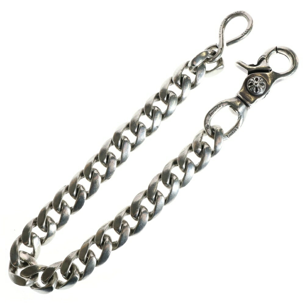 CHROME HEARTS(クロムハーツ) CLASSIC SHORT-S/ 1クリップショートクラシック ウォレットチェーン シルバー BCA067【中古】【程度B】【カラーシルバー】【取扱店舗OneStyle名古屋パルコ店】
