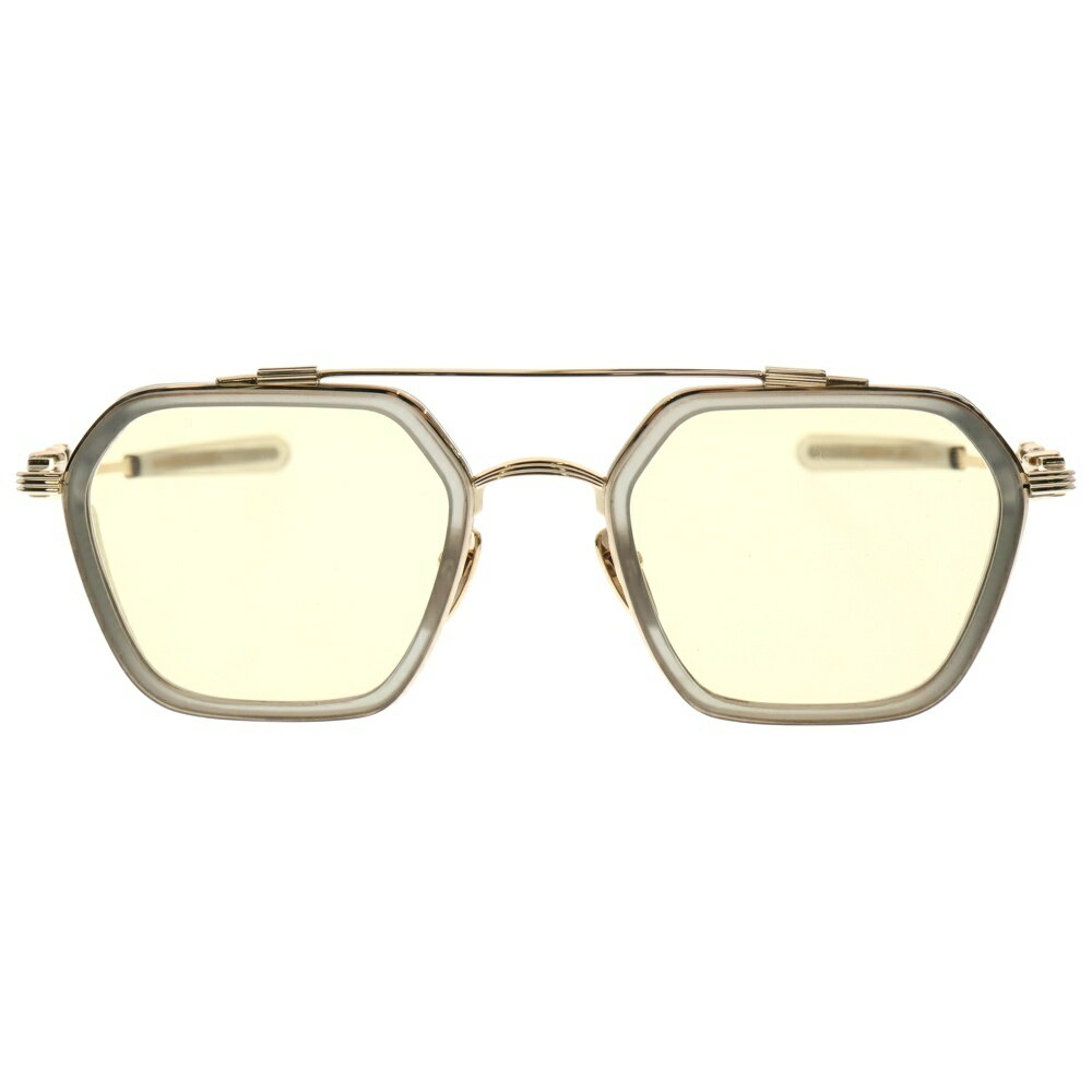 CHROME HEARTS(クロムハーツ) サイズ:53□24ー144 HOTATION ダガーテンプルダブルブリッジサングラス メガネ ゴールド【中古】【程度B】【カラーゴールド】【取扱店舗WASTE_NOT名古屋店】