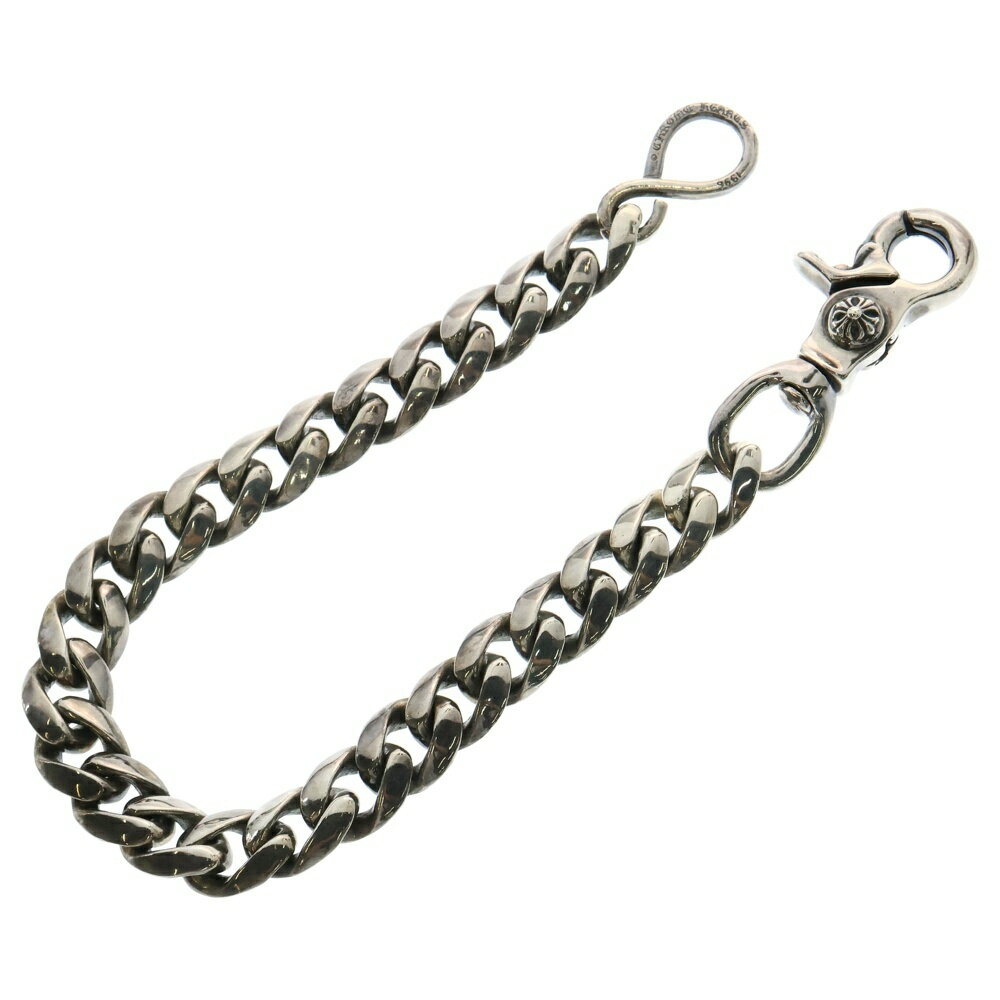 CHROME HEARTS(クロムハーツ) CLASSIC SHORT-S/ 1クリップショートクラシック ウォレットチェーン シルバー BCA067【中古】【程度A】【カラーシルバー】【取扱店舗OneStyle原宿店】