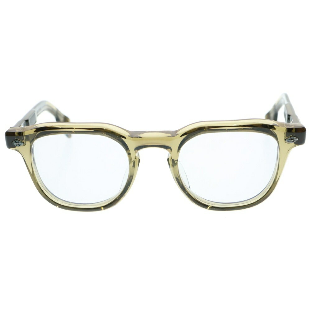 CHROME HEARTS(クロムハーツ) サイズ:49□21ー141 CHIRP CHIRP チャープ フレア フレームメガネ 眼鏡 サングラス アイウェア ブラウン【中古】【程度B】【カラーブラウン】【取扱店舗OneStyle新宿店】