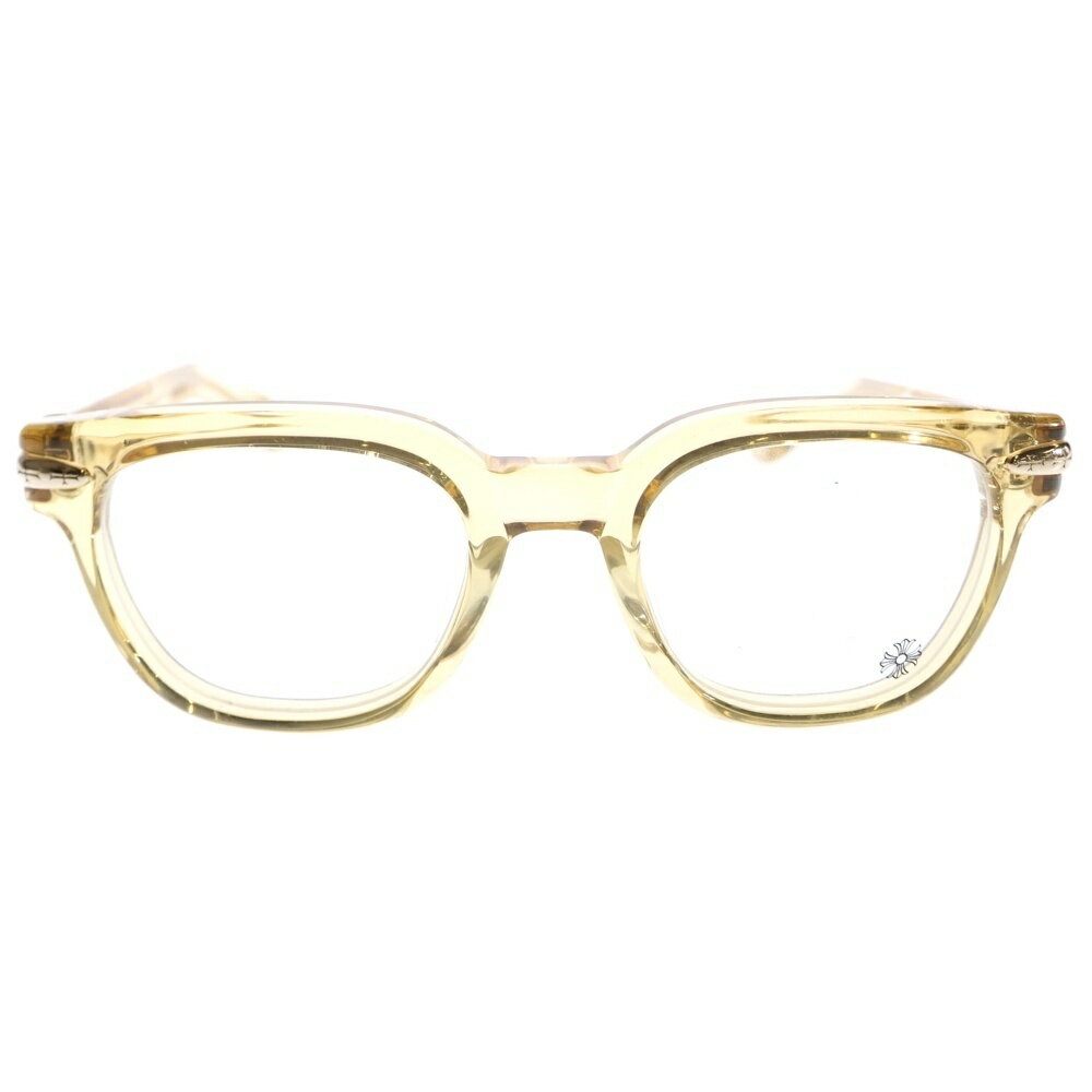 CHROME HEARTS(クロムハーツ) サイズ:51□22ー146 DRIPPIN クロスモチーフテンプル ウェリントンフレーム サングラス ゴールド【中古】【程度B】【カラーゴールド】【取扱店舗AWESOME名古屋店】