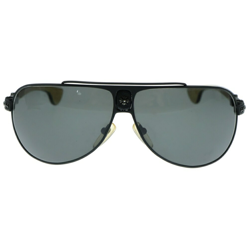 CHROME HEARTS(クロムハーツ) サイズ:- DOUBLE D 1 ダブルディー ティアドロップ サングラス アイウェア メガネ 眼鏡 ブラック【中古】【程度B】【カラーブラック】【取扱店舗OneStyle新宿店】