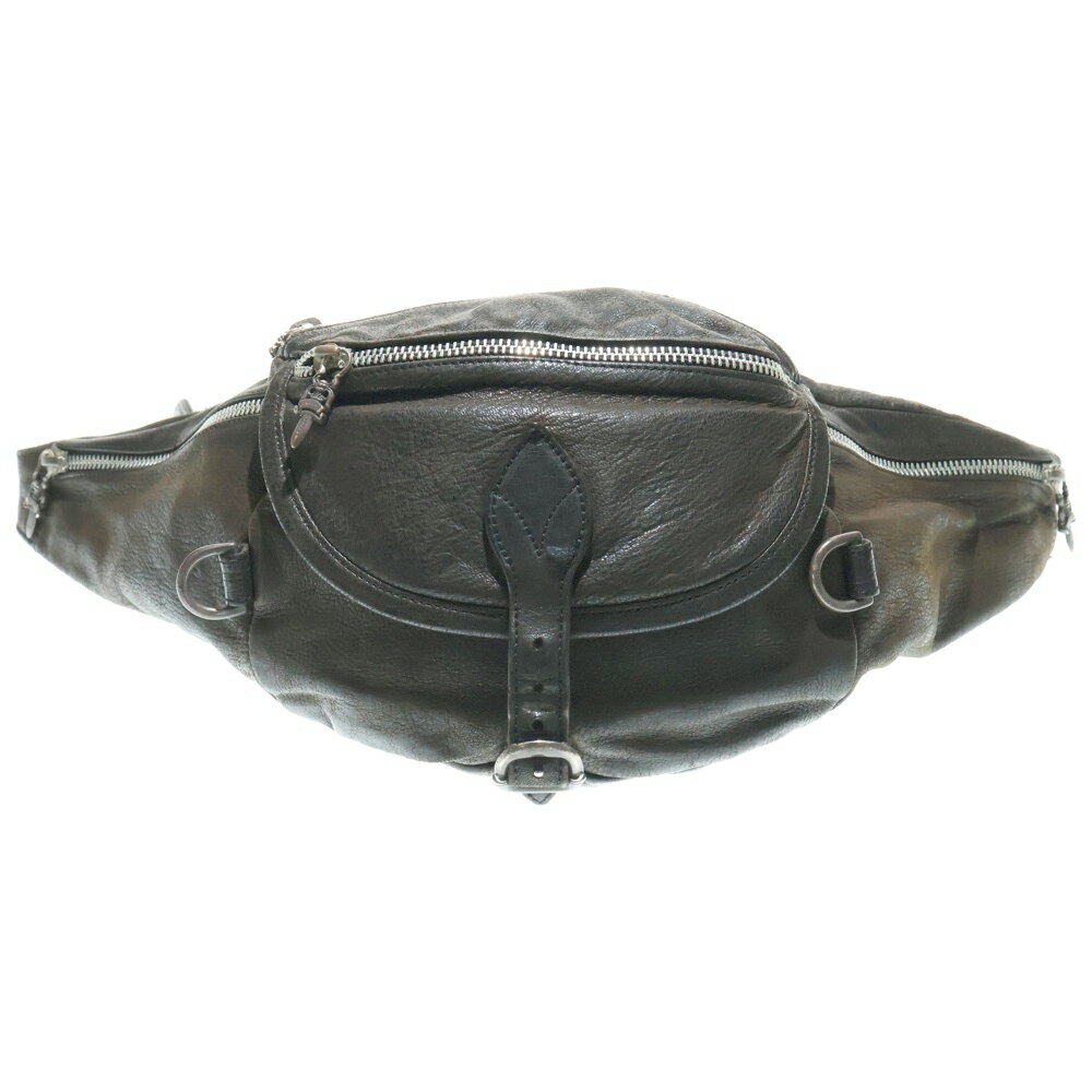 CHROME HEARTS(クロムハーツ) サイズ:- #1 SNAT PACK スナットパック ダガージップ ガンスリンガーベルト レザーウエストバッグ ダークブラウン【中古】【程度B】【カラーブラウン】【取扱店舗BRING梅田茶屋町店】
