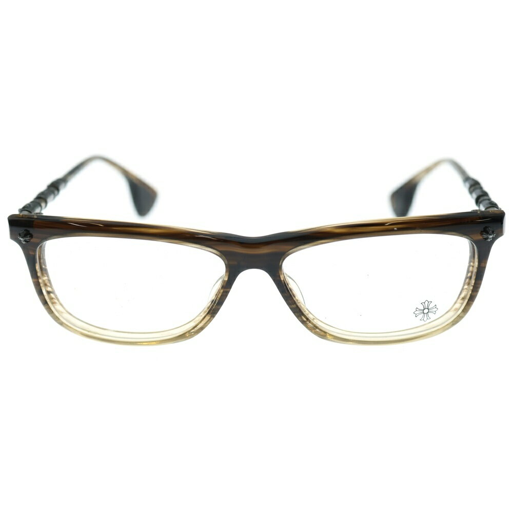 CHROME HEARTS(クロムハーツ) サイズ:53□14-144 LOVE TUNNEL CH PLUS ラブトンネル サングラス アイウェア 眼鏡 ブラウン【中古】【程度B】【カラーブラウン】【取扱店舗渋谷】