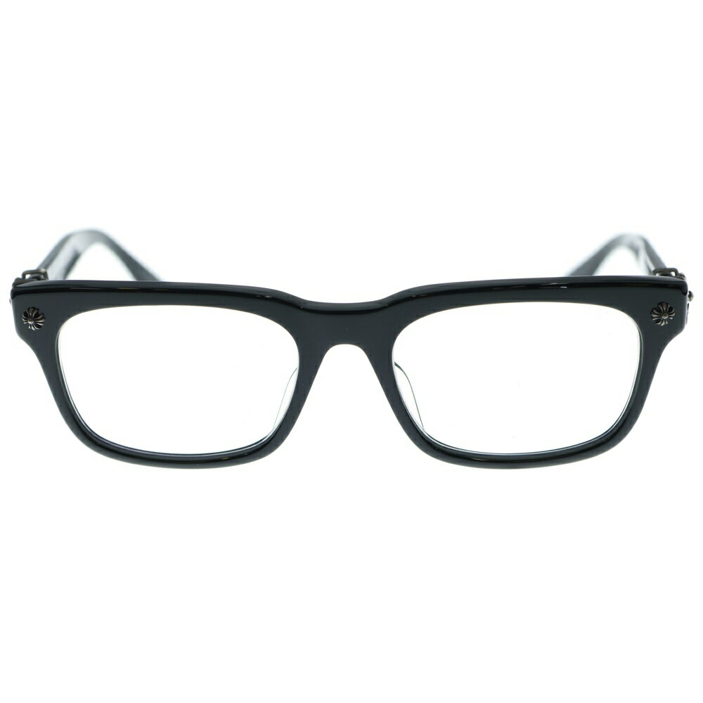 CHROME HEARTS(クロムハーツ) サイズ:54□19 VAGILANTE CHプラステンプル サングラス アイウェア メガネ ブラック【中古】【程度B】【カラーブラック】【取扱店舗BRINGアメリカ村店】