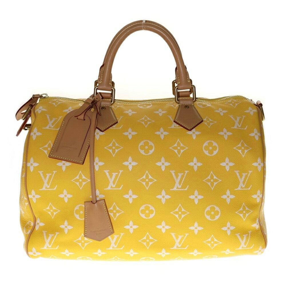 LOUIS VUITTON(ルイヴィトン) モノグラム(P9) スピーディ P9 バンドリエール ボストンバッグ イエロー M24419【中古】【程度A】【カラーイエロー】【取扱店舗渋谷】