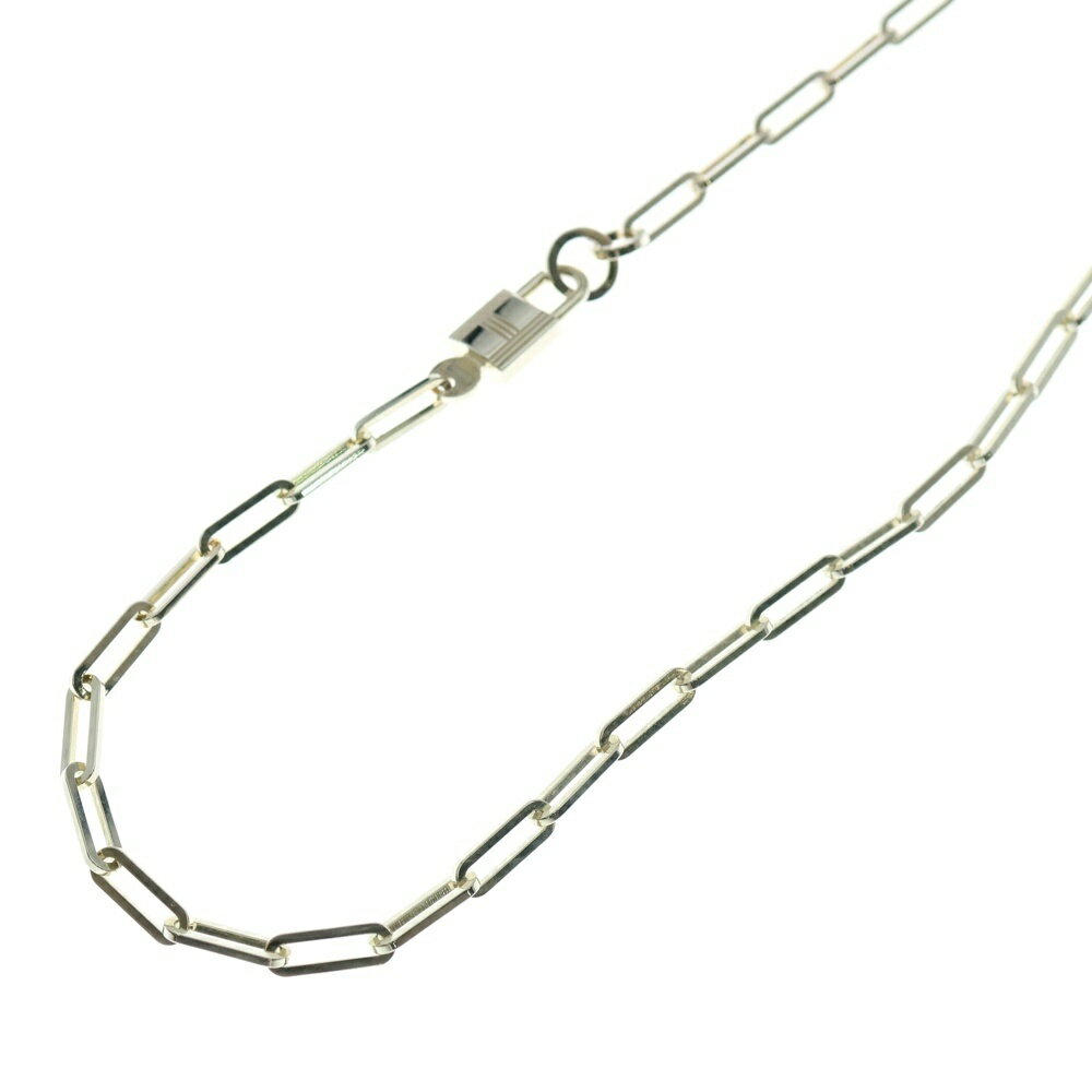 HERMES(エルメス) サイズ:MM ケリー シェーヌMM ロングチェーンネックレス シルバー【中古】【程度A】【カラーシルバー】【取扱店舗BRING京都河原町店】