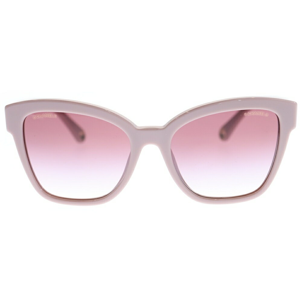 CHANEL(シャネル) ココマーク サングラス ビーズチェーン ピンク レジン アイウェア 5487-A【新古品/中古】【程度S】【カラーピンク】【取扱店舗BRING心斎橋店】