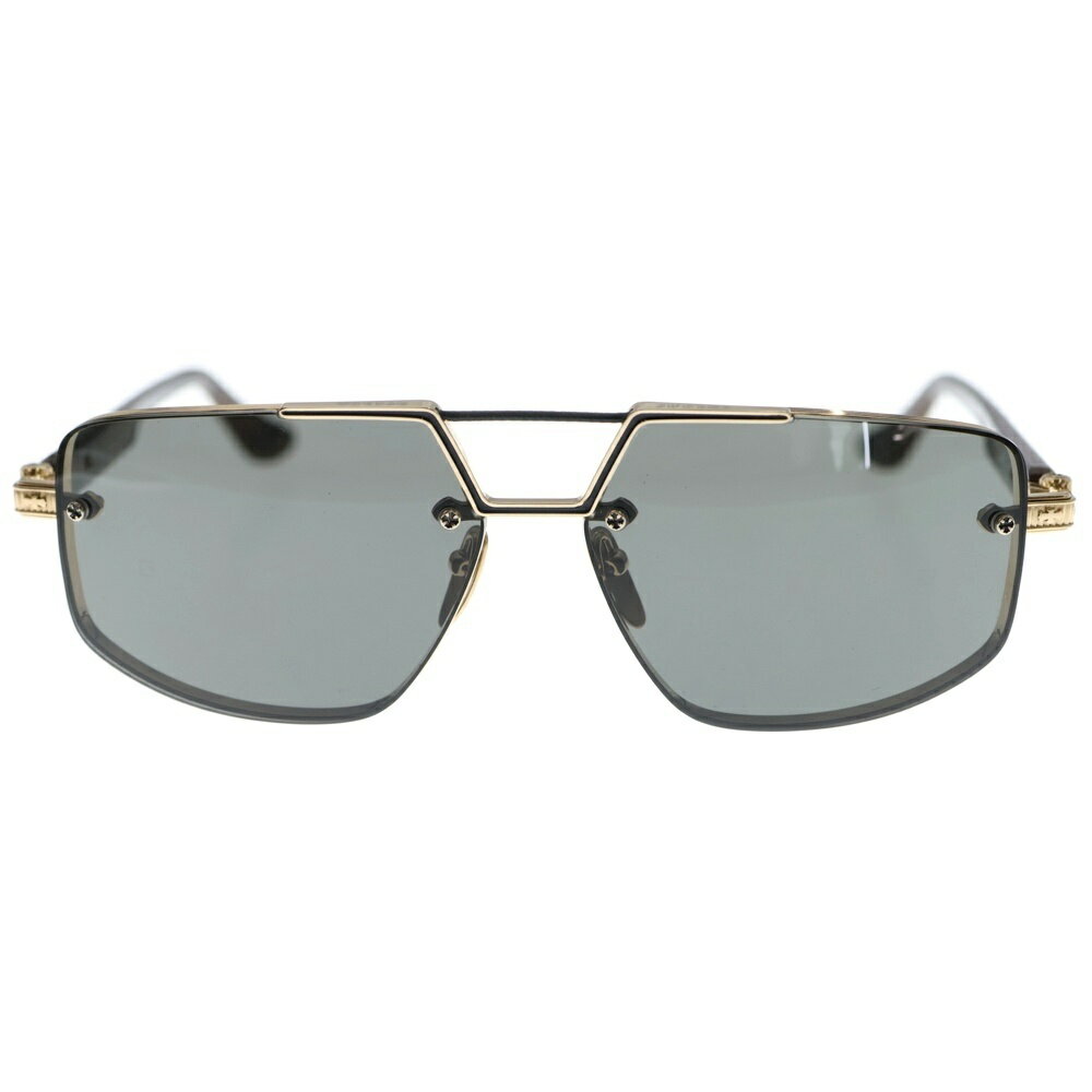 CHROME HEARTS(クロムハーツ) サイズ:60□13ー135 LOVE ROD ダブルブリッジ ウッドフレーム サングラス メガネ ブラウン/ゴールド【中古】【程度B】【カラーブラウン】【取扱店舗原宿】