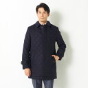 【セール/SALE】LAVENHAM/ラベンハムEUSTON/ユーストン(フランネルストライプ)(メンズ 冬物 アウター ウール コート ミドル丈 キルティング ユーストン イギリス ラベンハム)【国内正規代理店】【送料無料】