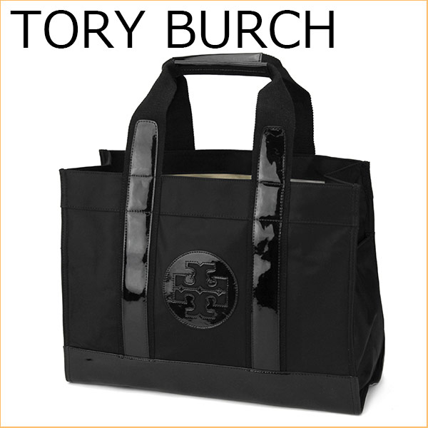 トリー バーチ TORY BURCH NYLON TORY TOTE 50009806 バッグ トートバッグ レディース ブラック 黒 【トリバーチ トリーバーチ 送料無料】